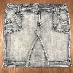 Lane Bryant Jean Skirt